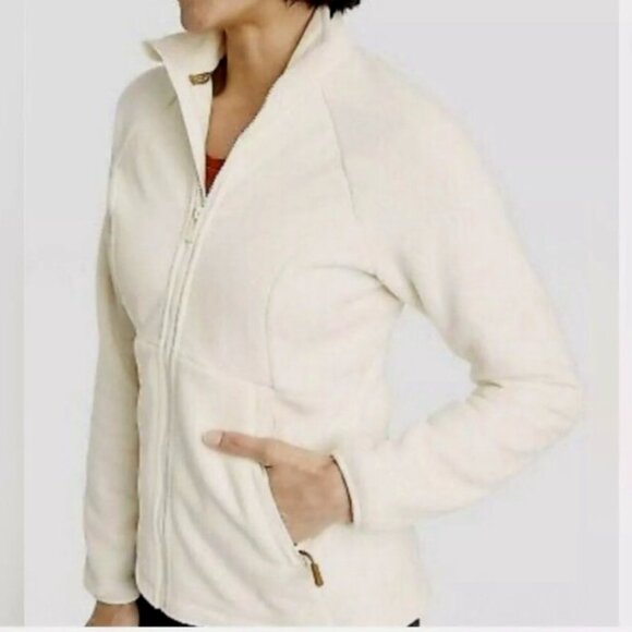 NWT - Polartec 200 Series Fleece Jacket - Women's Ivory Full Zip - Picture 1 of 1